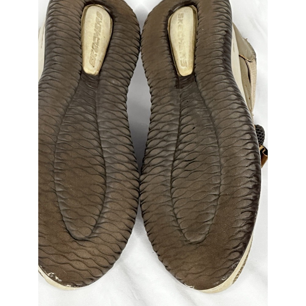 Skechers Classic Fit Air-Cooled Memory Foam Sneakers Taupe Mens 10.5 65474 TPE - Picture 6 of 9